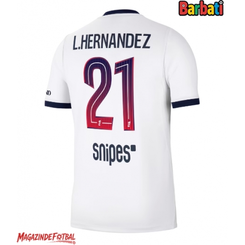Paris Saint-Germain Lucas Hernandez #21 Tricou Fotbal Replică 2026-27 Barbati Deplasare Paris Saint-Germain Lucas Hernandez #21 Tricou Fotbal Replică 2026-27 Barbati Deplasare